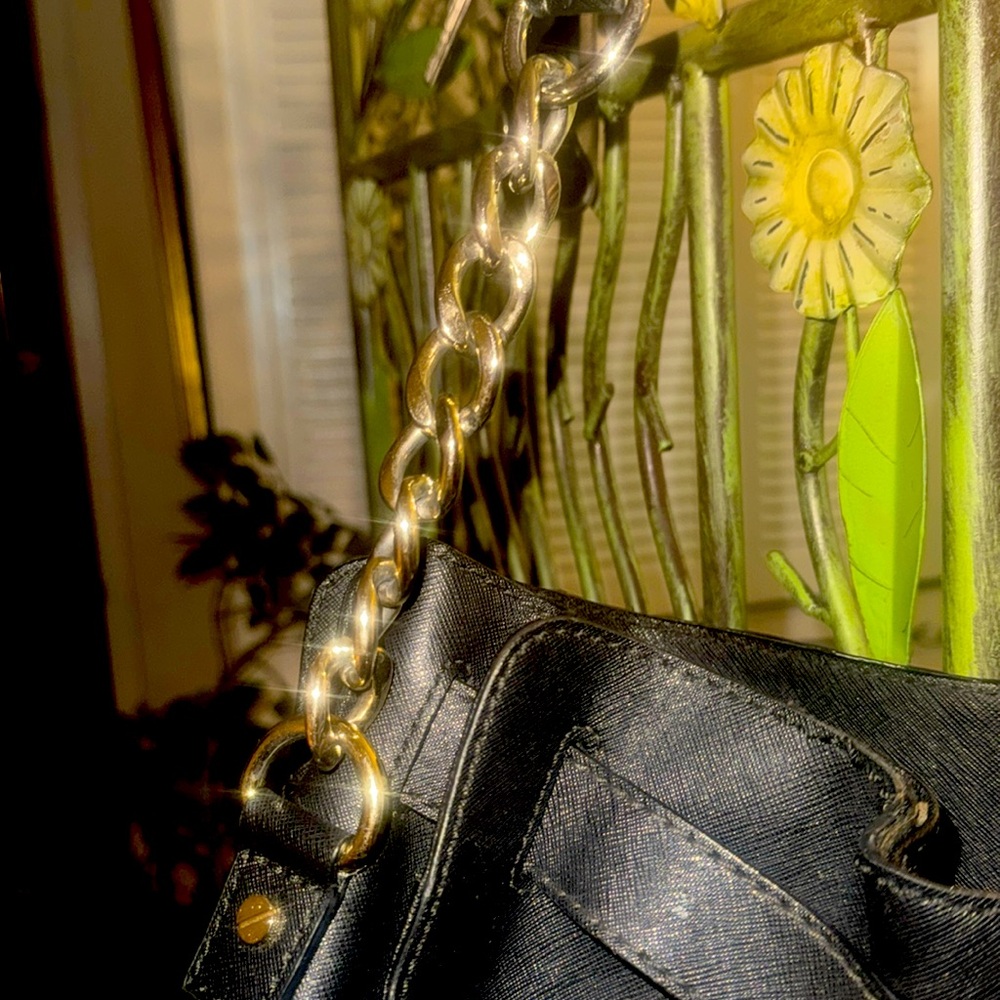 Michael Kors black leather bag - Picture 5 of 6
